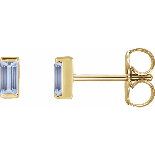 Natural Tanzanite | Straight baguette | 4 x 2mm