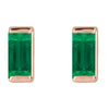 Lab-Grown Emerald | Straight baguette | 4 x 2mm