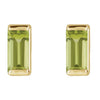Natural Peridot | Straight baguette | 4 x 2mm