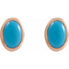 Natural Turquoise | Oval | 6 x 4mm
