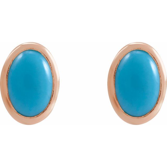 Natural Turquoise | Oval | 6 x 4mm
