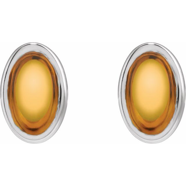 Natural Citrine | Oval | 6 x 4mm | Natural Citrine | Oval | 5 x 3mm
