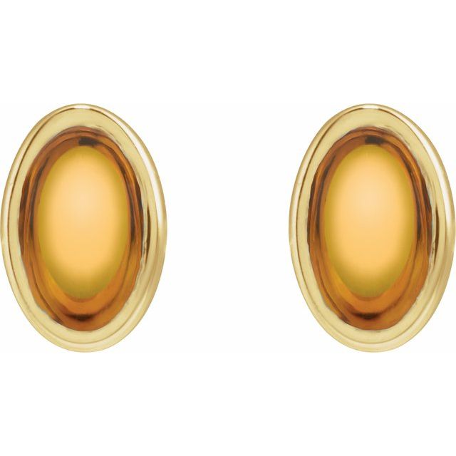 Natural Citrine | Oval | 6 x 4mm | Natural Citrine | Oval | 5 x 3mm