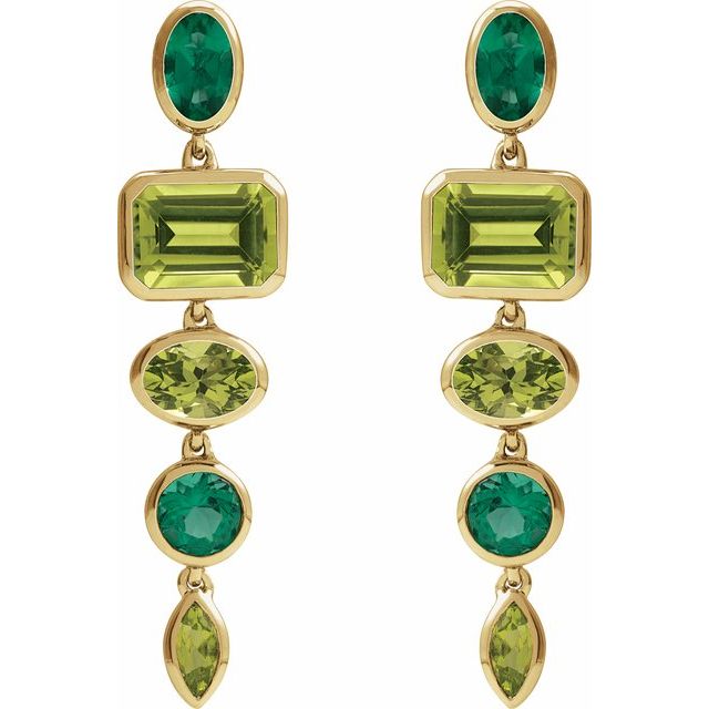 Natural Peridot | Emerald | 8 x 6mm