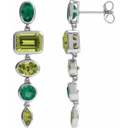 Natural Peridot | Emerald | 8 x 6mm