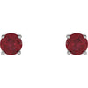 Lab-Grown Ruby | Round | 4mm