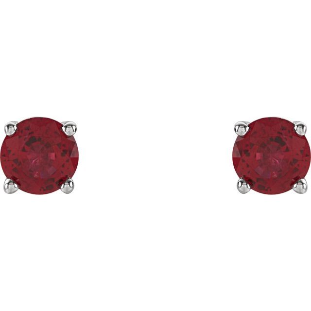 Lab-Grown Ruby | Round | 4mm