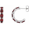 Natural Mozambique Garnet | Oval | 5 x 3mm