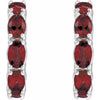 Natural Mozambique Garnet | Oval | 5 x 3mm