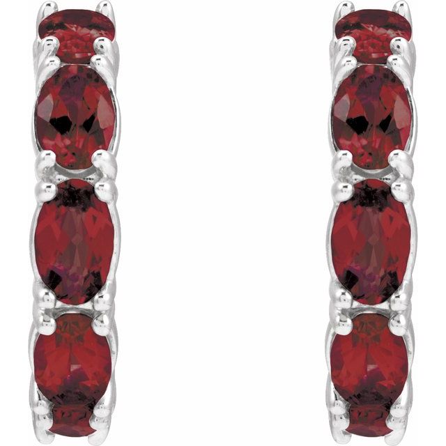 Natural Mozambique Garnet | Oval | 5 x 3mm