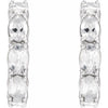 Natural White Sapphire | Oval | 5 x 3mm