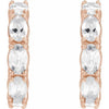 Natural White Sapphire | Oval | 5 x 3mm