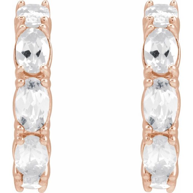 Natural White Sapphire | Oval | 5 x 3mm
