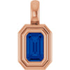 Natural Blue Sapphire | Emerald | 5 x 3mm | Lab-Grown Blue Sapphire | Emerald | 5 x 3mm