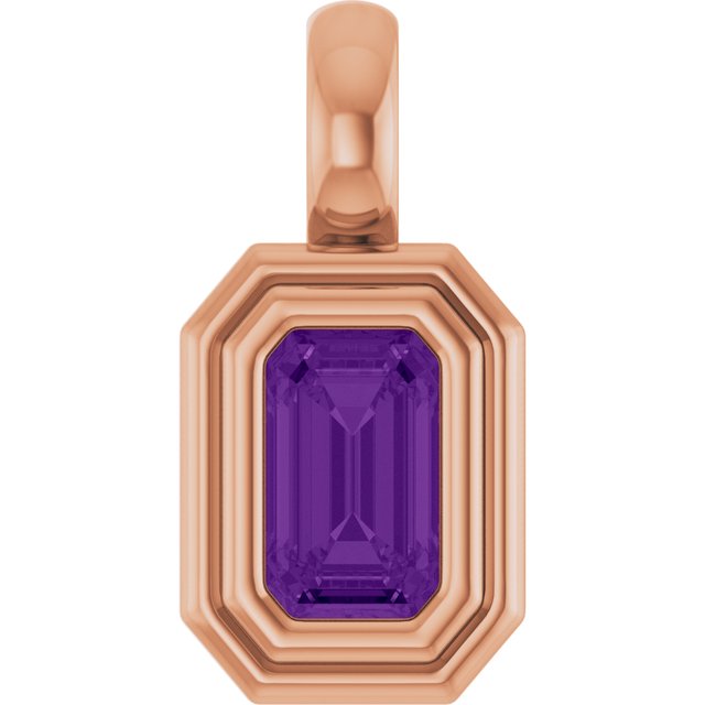 Natural Amethyst | Emerald | 5 x 3mm