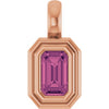 Natural Pink Tourmaline | Emerald | 5 x 3mm