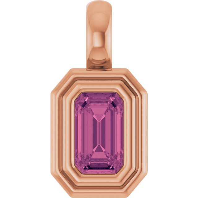 Natural Pink Tourmaline | Emerald | 5 x 3mm