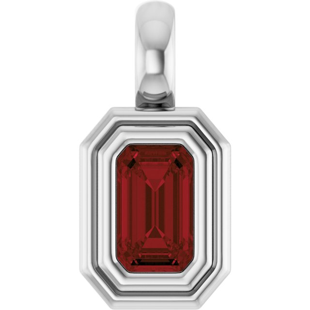 Natural Mozambique Garnet | Emerald | 5 x 3mm