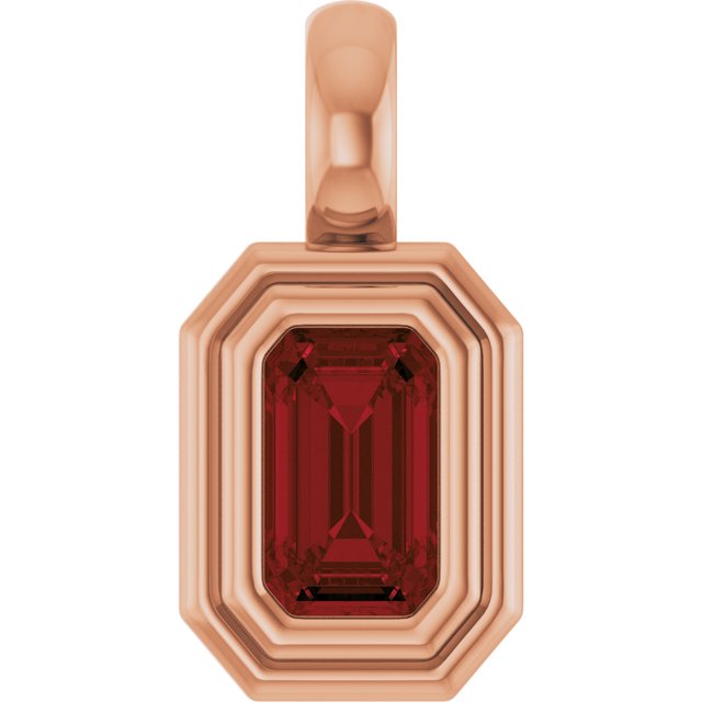 Natural Mozambique Garnet | Emerald | 5 x 3mm