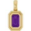 Natural Amethyst | Emerald | 5 x 3mm