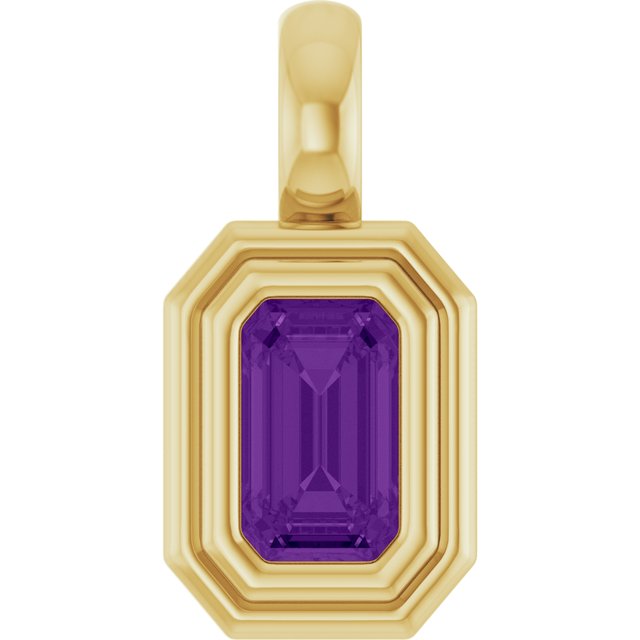 Natural Amethyst | Emerald | 5 x 3mm
