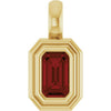 Natural Mozambique Garnet | Emerald | 5 x 3mm