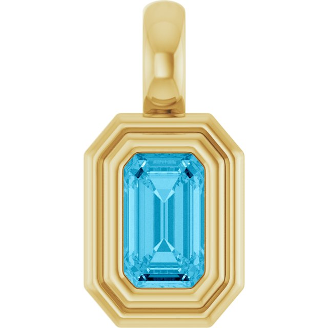 Natural Aquamarine | Emerald | 5 x 3mm