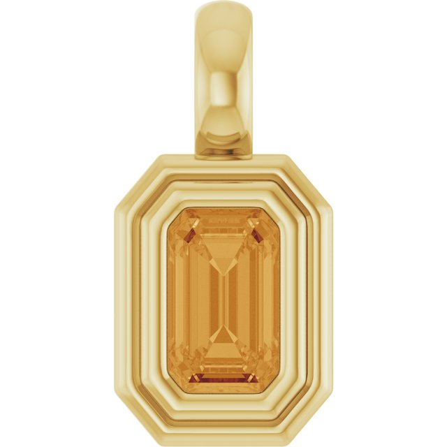 Natural Citrine | Emerald | 5 x 3mm