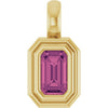 Natural Pink Tourmaline | Emerald | 5 x 3mm