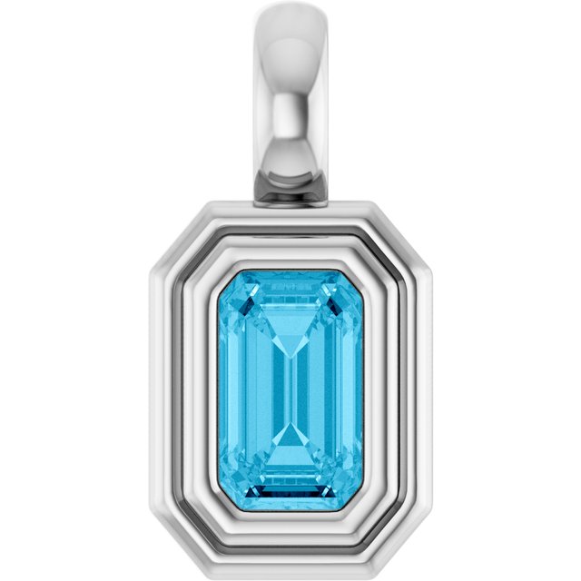 Natural Aquamarine | Emerald | 5 x 3mm
