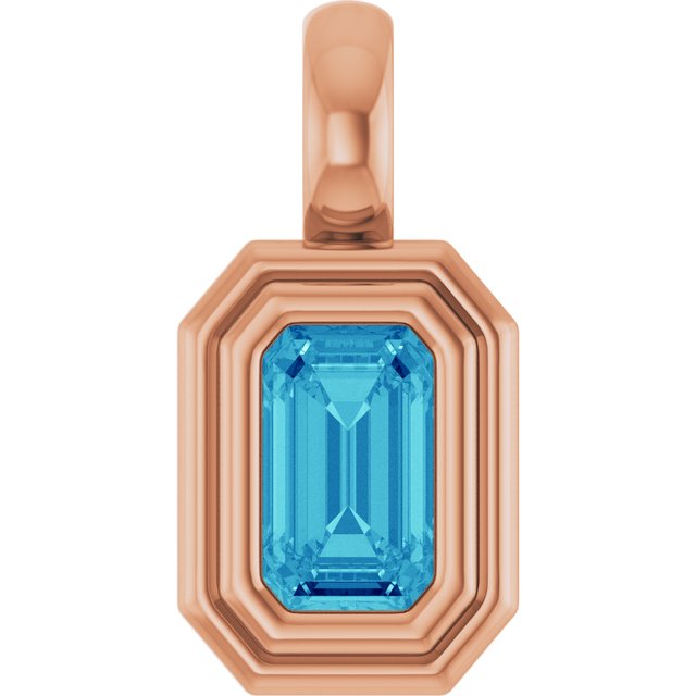 Natural Blue Zircon | Emerald | 5 x 3mm
