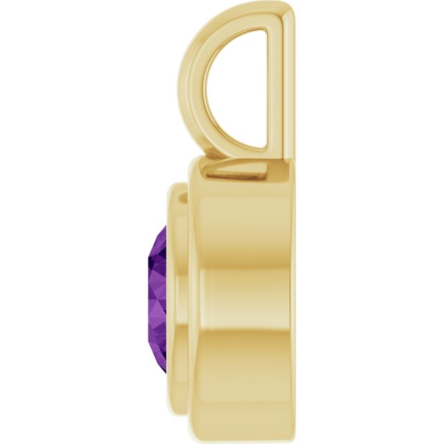 Natural Amethyst | Round | 5.5mm