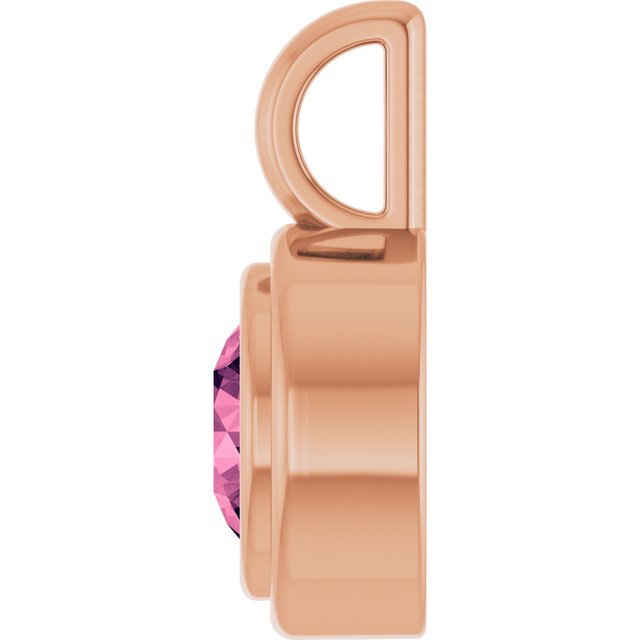 Natural Pink Tourmaline | Round | 5.5mm