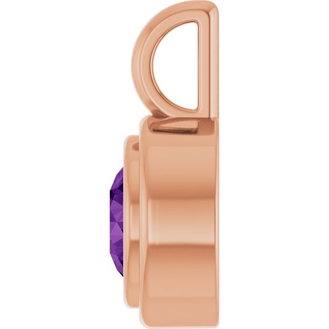 Natural Amethyst | Round | 5.5mm