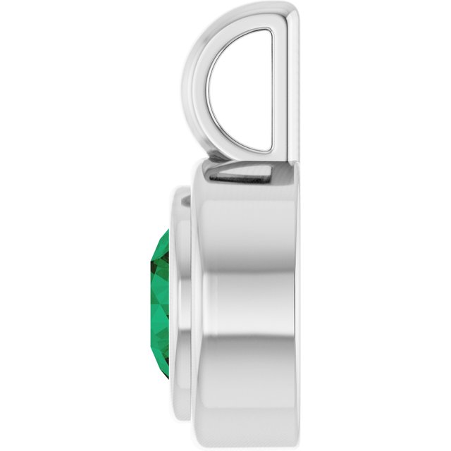 Natural Emerald | Round | 5.5mm | Lab-Grown Emerald | Round | 5.5mm