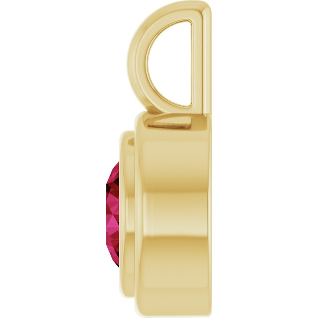 Lab-Grown Ruby | Round | 5.5mm