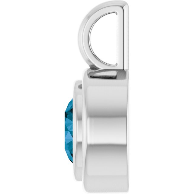 Natural London Blue Topaz | Round | 5.5mm