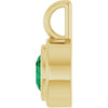 Natural Emerald | Round | 5.5mm | Lab-Grown Emerald | Round | 5.5mm