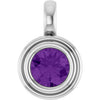 Natural Amethyst | Round | 5.5mm