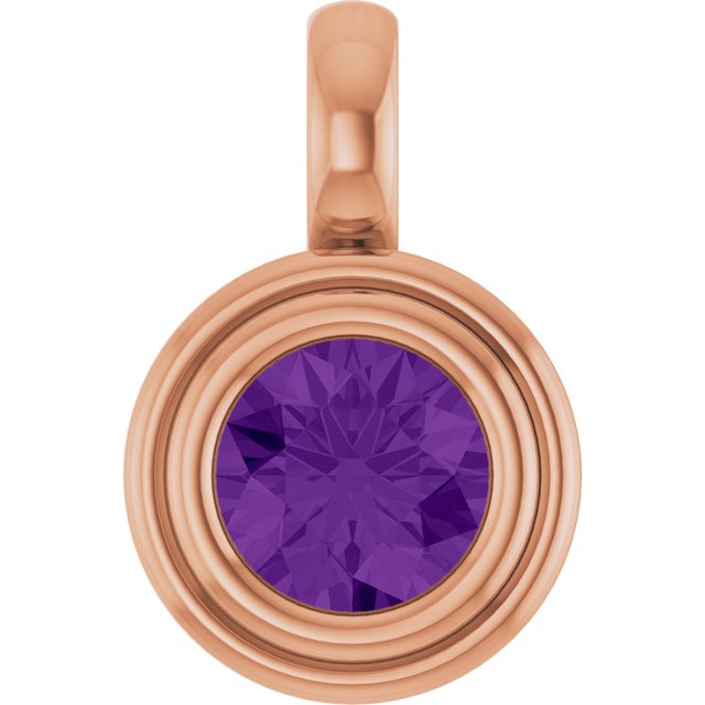 Natural Amethyst | Round | 5.5mm