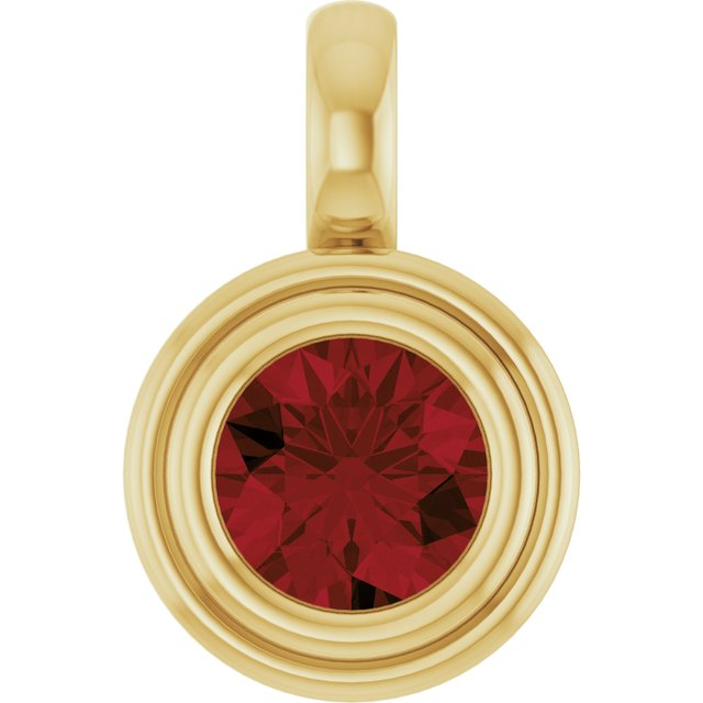 Natural Mozambique Garnet | Round | 5.5mm