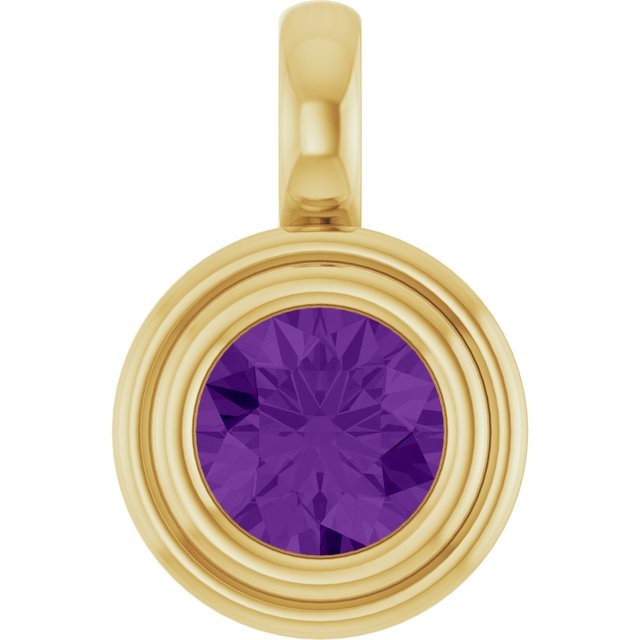Natural Amethyst | Round | 5.5mm