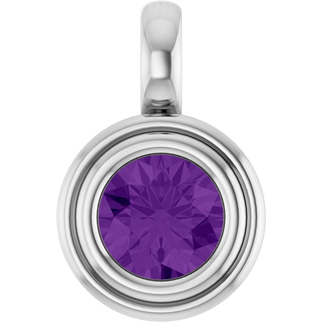 Natural Amethyst | Round | 5.5mm