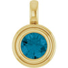 Natural London Blue Topaz | Round | 5.5mm
