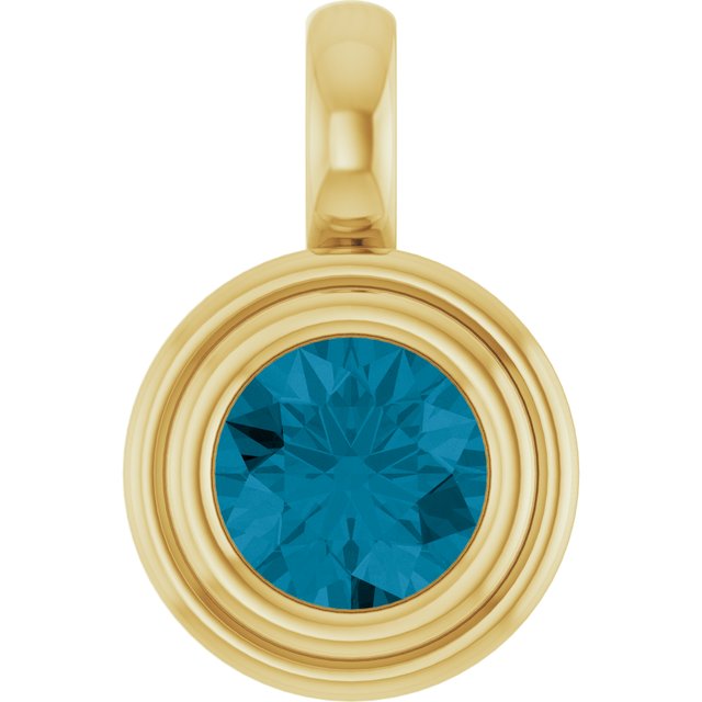 Natural London Blue Topaz | Round | 5.5mm