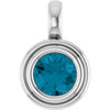 Natural London Blue Topaz | Round | 5.5mm