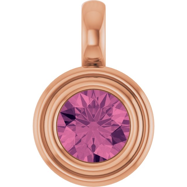 Natural Pink Tourmaline | Round | 5.5mm