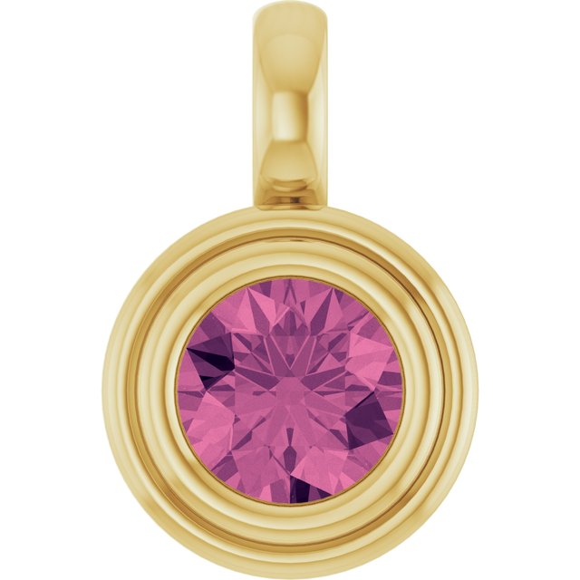 Natural Pink Tourmaline | Round | 5.5mm