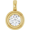 Natural Diamond | Round | 5.5mm | Lab-Grown Diamond | Round | 5.5mm