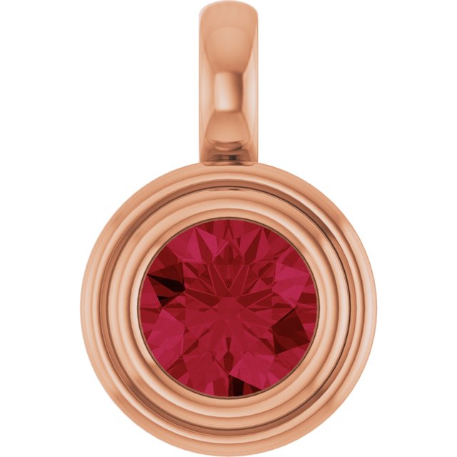Lab-Grown Ruby | Round | 5.5mm